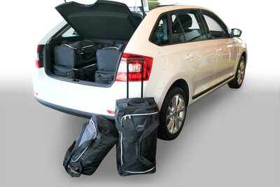 Carbags Reisetaschenset Skoda Rapid Spaceback (NH1) 2013-2019 5-T&uuml;rer Schr&auml;gheck