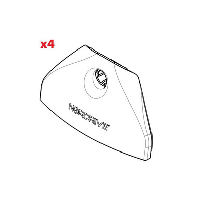 Nordrive Abdeckkappe Fu&szlig; Evos LV