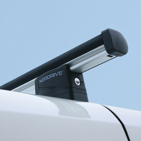 Dachtr&auml;ger Nordrive Ford Tourneo Custom ab 10/2012 Set von 3 Aluminium