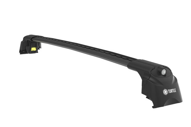 Dachträger-Querträger Turtle Air-v1, schwarze Farbe, speziell für