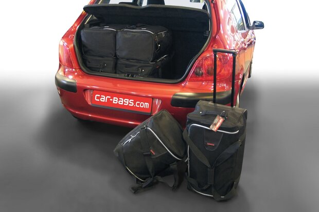 Carbags Reisetaschenset Peugeot 307 3/5-t&uuml;rig Flie&szlig;heck 2001 - 2008
