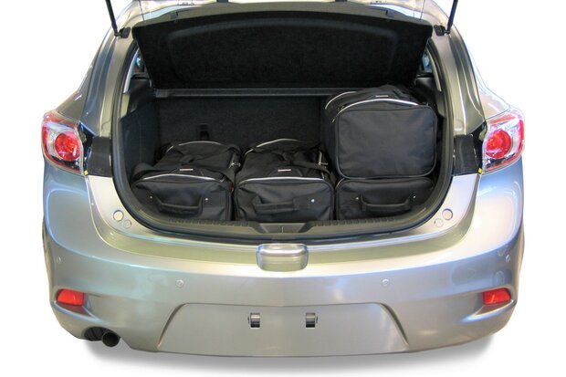 Carbags Reisetaschenset Mazda3 3 (BL) 5-t&uuml;rig Flie&szlig;heck 2009 - 2013