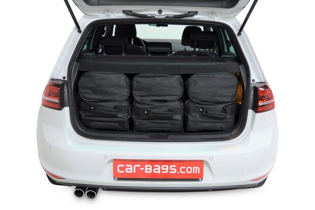 Carbags Reisetaschenset Volkswagen Golf VII (5G) 5-t&uuml;rig Flie&szlig;heck 2012 - 2020