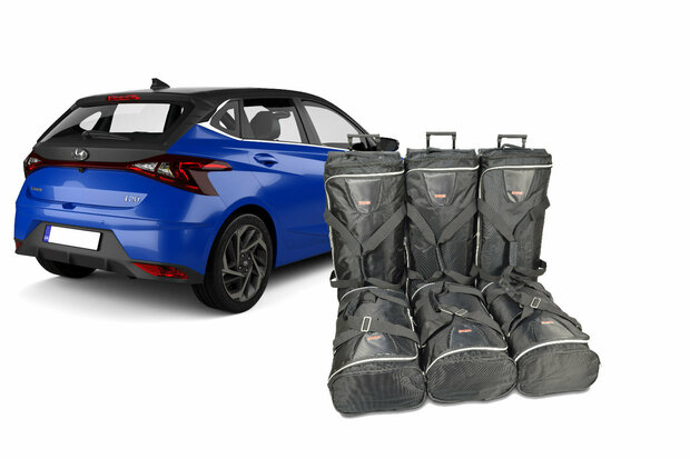 Carbags Reisetaschenset Hyundai i20 (BC3) 5-t&uuml;rig Flie&szlig;heck ab 2020