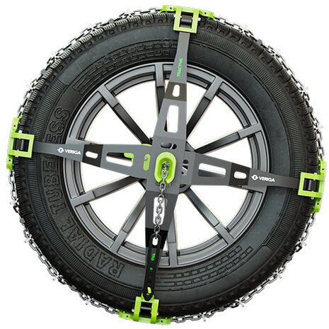 Veriga Tractiva PKW Lauffl&auml;chen-Schneekette - 225/50R15