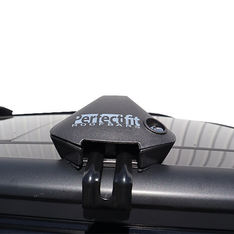 Dachbox PerfectFit 400 Liter + Dachtr&auml;ger Fiat Panda (319) 5-t&uuml;rig Flie&szlig;heck ab 2012