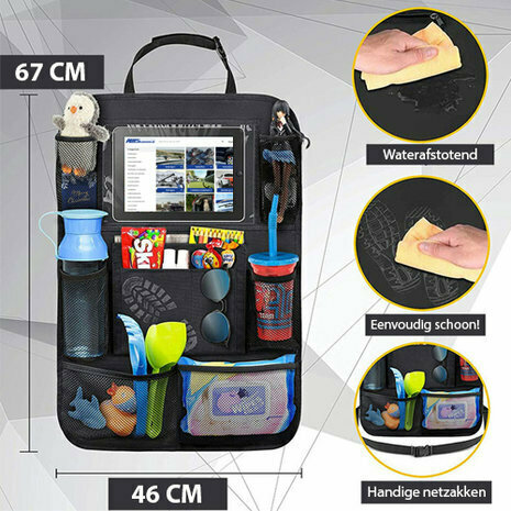 Autositz-Organizer mit integriertem Tablet-Halter &ndash; Set von 2