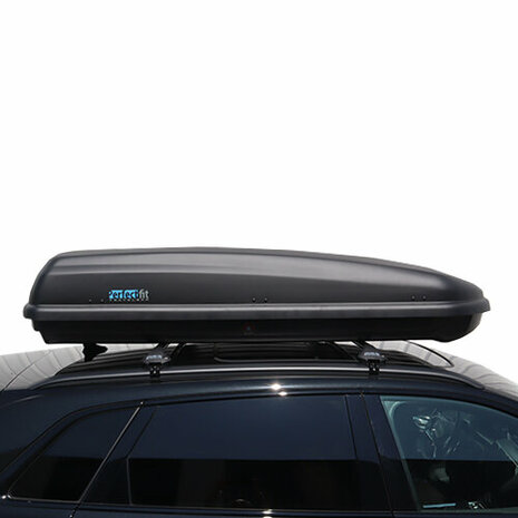 PerfectFit Dachbox 500 Liter + PerfectFit Dachtr&auml;ger Jaguar E-Pace ab 2018