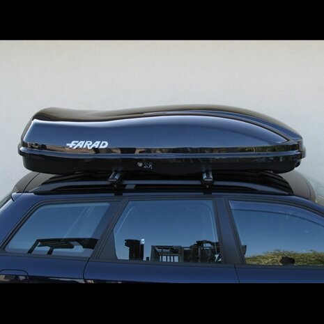 Farad Dachbox Marlin N7 680 Liter - Hochglanz Schwarz