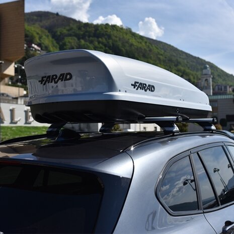 Farad Dachbox Koral N20 480 Liter - Hochglanz Grau