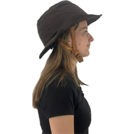 Vizorz SwitchCap Fahrradhelme - Brown sunny classic