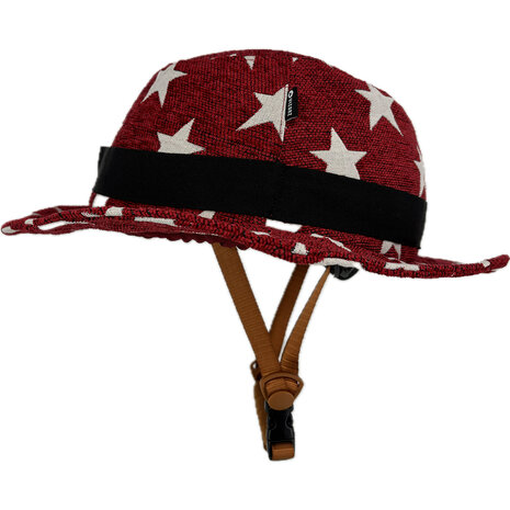 Vizorz SwitchCap Fahrradhelme - Red stars classic