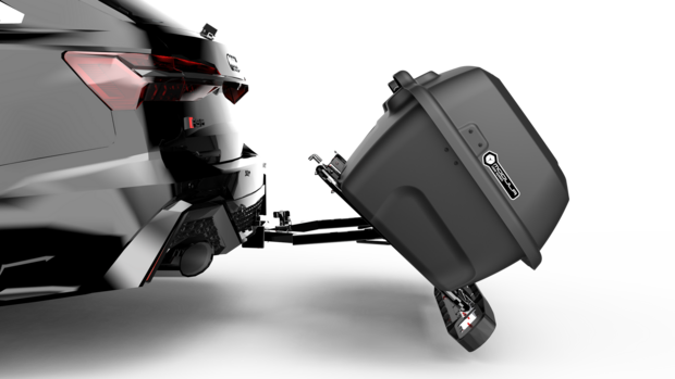 Modula Recargo Heckbox Anh&auml;ngerkupplung Anthrazit/Schwarz