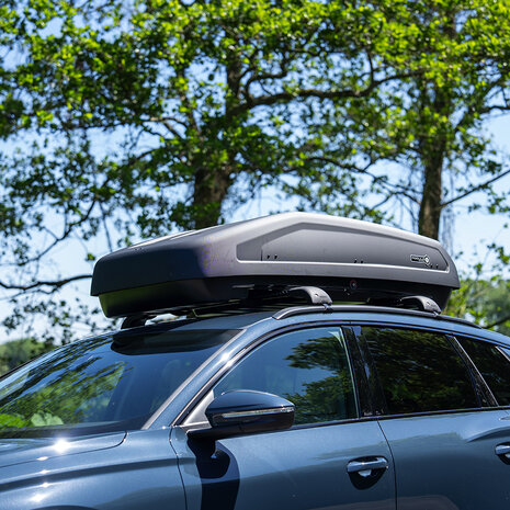 Modula Dachbox Evo 470 Liter + Nordrive Dachtr&auml;ger Porsche Macan ab 2021