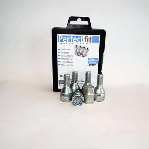 Radschloss/Felgensicherung speziell f&uuml;r BMW 8-Serie alle Baujahre Komplette-Set