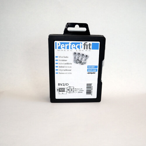 Radschloss/Felgensicherung speziell f&uuml;r Fiat 500L ab 11/2012 Komplette-Set