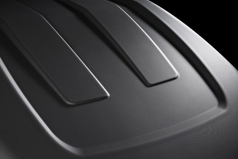 Modula Evo Dachkoffer 550 Liter grau matt