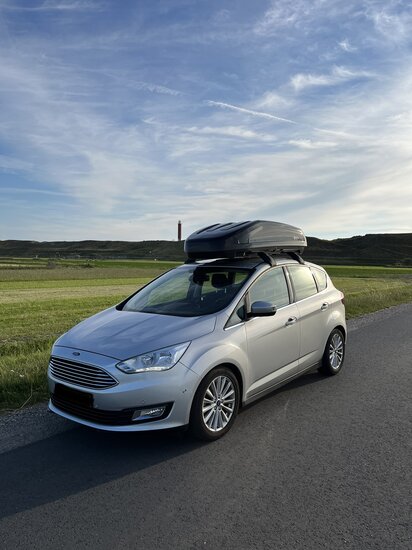 Modula Evo Dachkoffer 550 Liter hochglanz schwarz