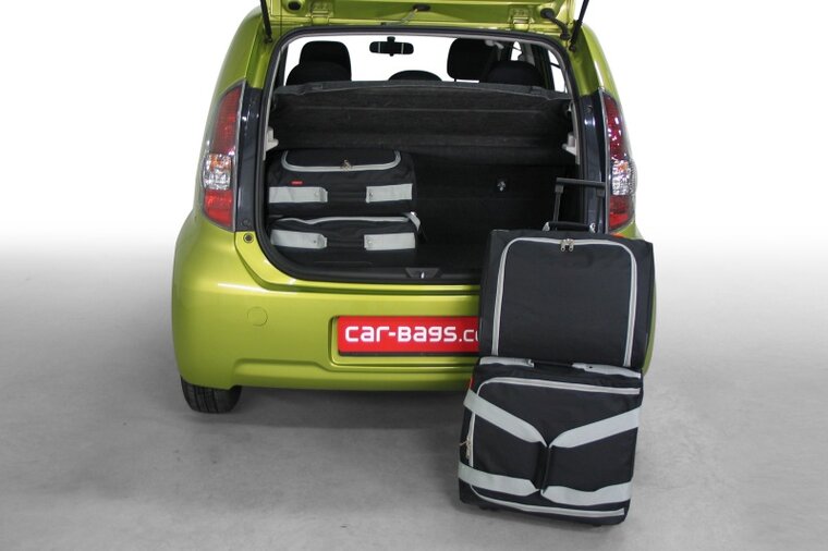 Carbags Reisetaschenset Daihatsu Sirion (M3) 5-t&uuml;rig Flie&szlig;heck 2005 - 2010