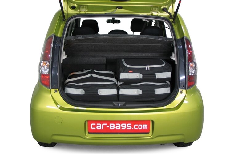 Carbags Reisetaschenset Daihatsu Sirion (M3) 5-t&uuml;rig Flie&szlig;heck 2005 - 2010