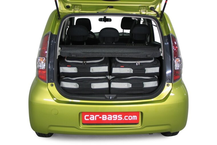 Carbags Reisetaschenset Daihatsu Sirion (M3) 5-t&uuml;rig Flie&szlig;heck 2005 - 2010