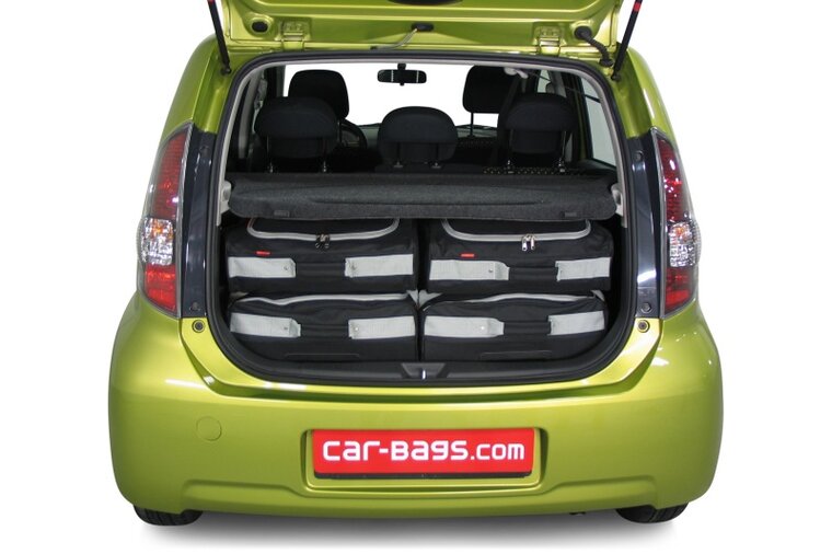 Carbags Reisetaschenset Subaru Justy IV (M300F) 5-t&uuml;rig Flie&szlig;heck 2007 - 2011