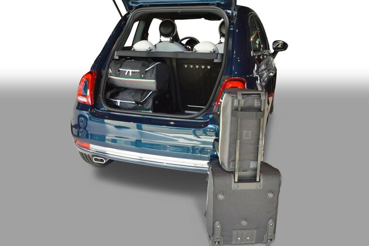 Carbags Reisetaschenset Fiat 500 3 deurs hatchback ab 2007