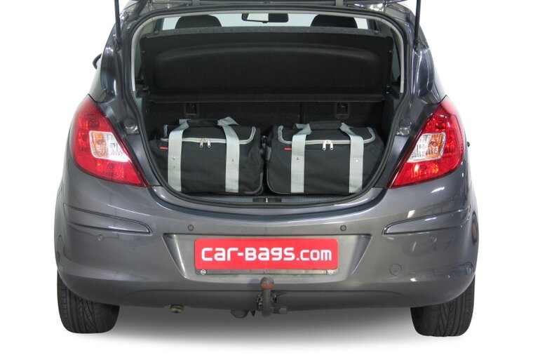 Carbags Reisetaschenset Opel Corsa D 5-t&uuml;rig Flie&szlig;heck 2006 - 2014
