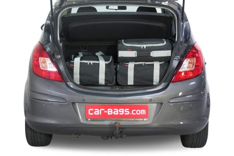 Carbags Reisetaschenset Opel Corsa D 5-t&uuml;rig Flie&szlig;heck 2006 - 2014