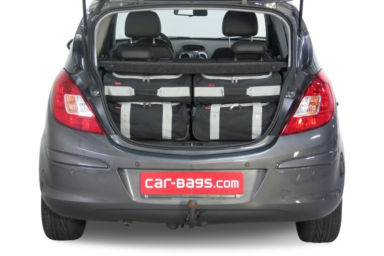 Carbags Reisetaschenset Opel Corsa D 5-t&uuml;rig Flie&szlig;heck 2006 - 2014