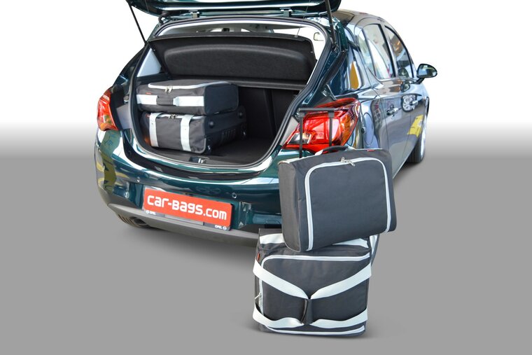 Carbags Reisetaschenset Opel Corsa E 5-t&uuml;rig Flie&szlig;heck 2014 - 2019