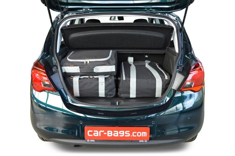 Carbags Reisetaschenset Opel Corsa E 5-t&uuml;rig Flie&szlig;heck 2014 - 2019