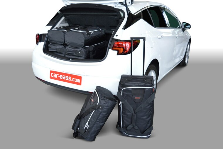 Carbags Reisetaschenset Opel Astra K 5-t&uuml;rig Flie&szlig;heck 2015 - 2021