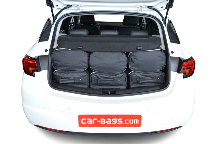 Carbags Reisetaschenset Opel Astra K 5-t&uuml;rig Flie&szlig;heck 2015 - 2021