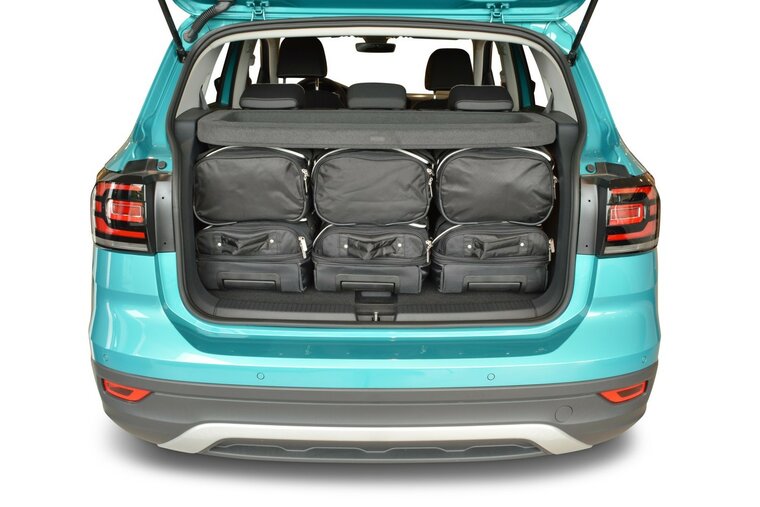 Carbags Reisetaschenset Volkswagen T-Cross (C1) 5-t&uuml;rig Flie&szlig;heck ab 2018
