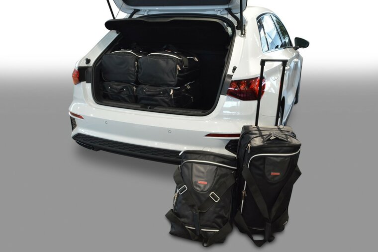 Carbags Reisetaschenset Audi A3 Sportback (8Y) 5-t&uuml;rig Flie&szlig;heck ab 2020