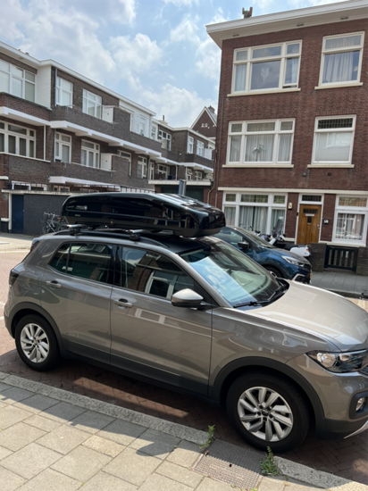 Modula Evo Dachkoffer 470 Liter hochglanz schwarz