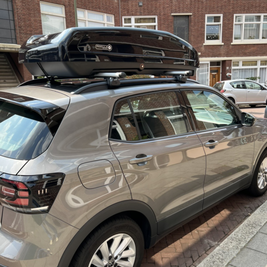 Modula Evo Dachkoffer 470 Liter hochglanz schwarz