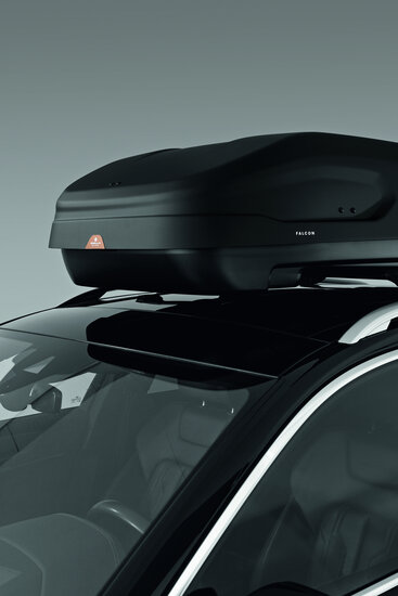 Modula Falcon Dachkoffer 470 Liter matt schwarz