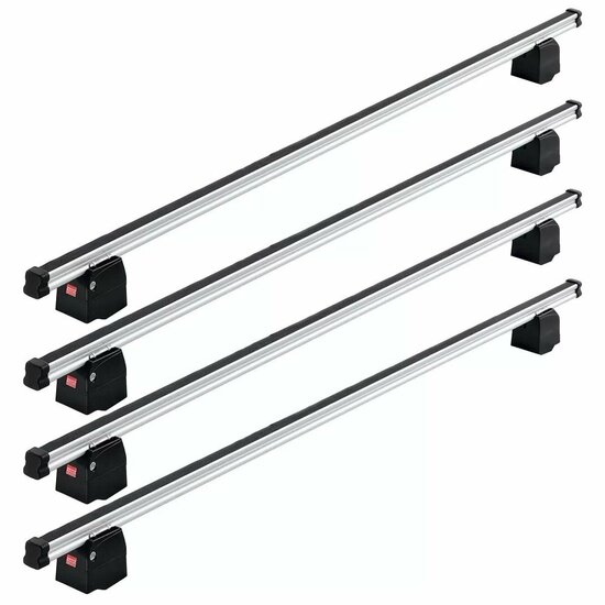 Dachtr&auml;ger Mercedes Sprinter 06/2006-05/2018 4er-Set aluminium