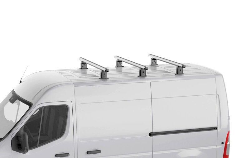 Dachtr&auml;ger Renault Kangoo III (MK3) - L1,L2 ab 2021 3er-Set aluminium