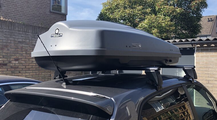 Modula Dachbox Ciao 430 Liter - Matt Grau