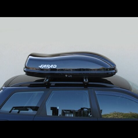 Farad Dachbox Marlin N8 400 Liter - Hochglanz Schwarz