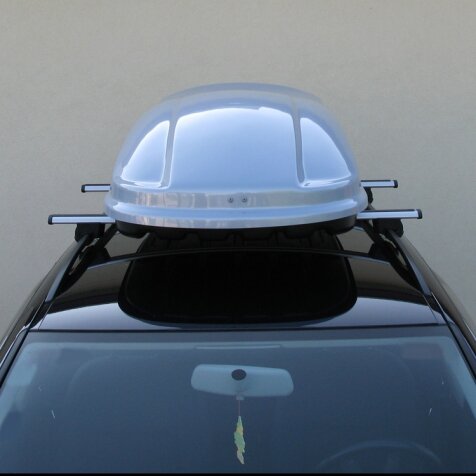 Farad Dachbox Marlin N8 400 Liter - Hochglanz Grau