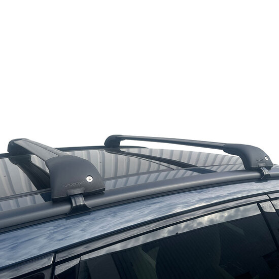 Modula Dachbox Evo 470 Liter + Nordrive Dachtr&auml;ger Ford Kuga (Mit Panoramadach) ab 2019