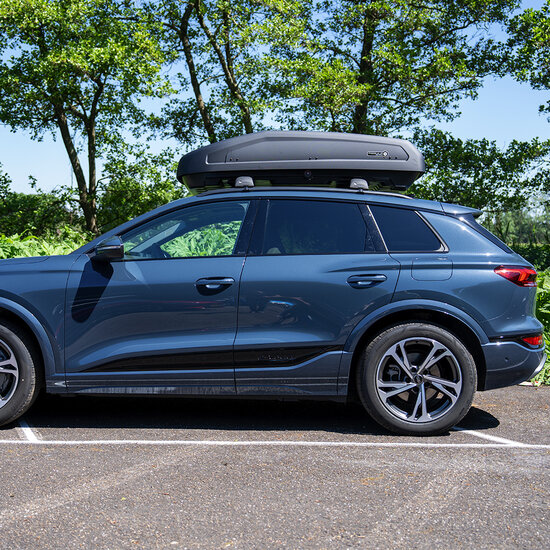 Modula Dachbox Evo 470 Liter + Nordrive Dachtr&auml;ger Kia Optima Sportwagon 2016 - 2019