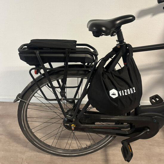 Vizorz Lockbag &ndash; Abschlie&szlig;bare Fahrradhelmtasche