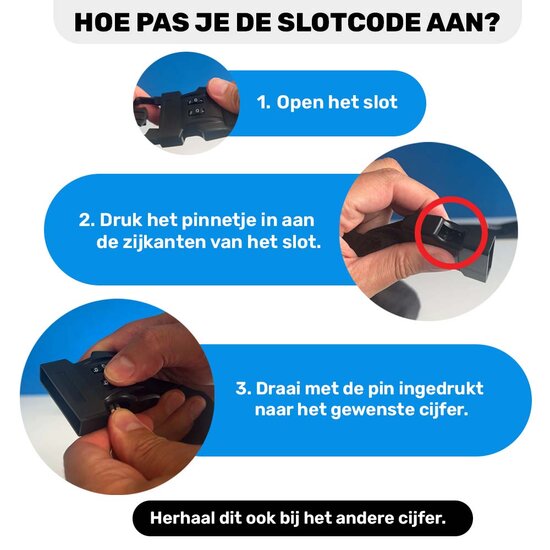 Vizorz Lockbag &ndash; Abschlie&szlig;bare Fahrradhelmtasche