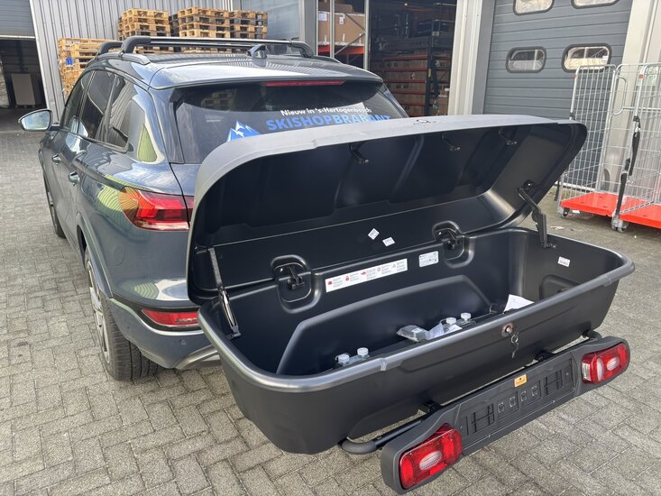 Modula Recargo Heckbox Anh&auml;ngerkupplung Anthrazit/Schwarz