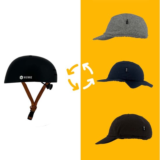 Vizorz SwitchCap Fahrradhelme - Camo urban